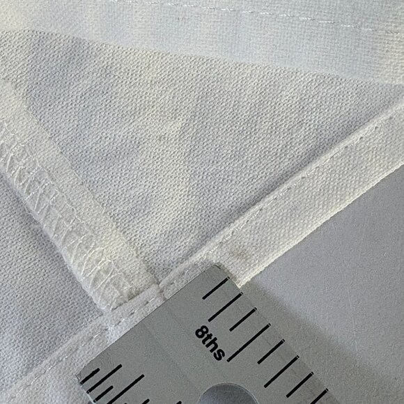 Sabo Minna Button Dress Size XS White Mini Long Balloon Sleeves Cotton NWT - Picture 15 of 16